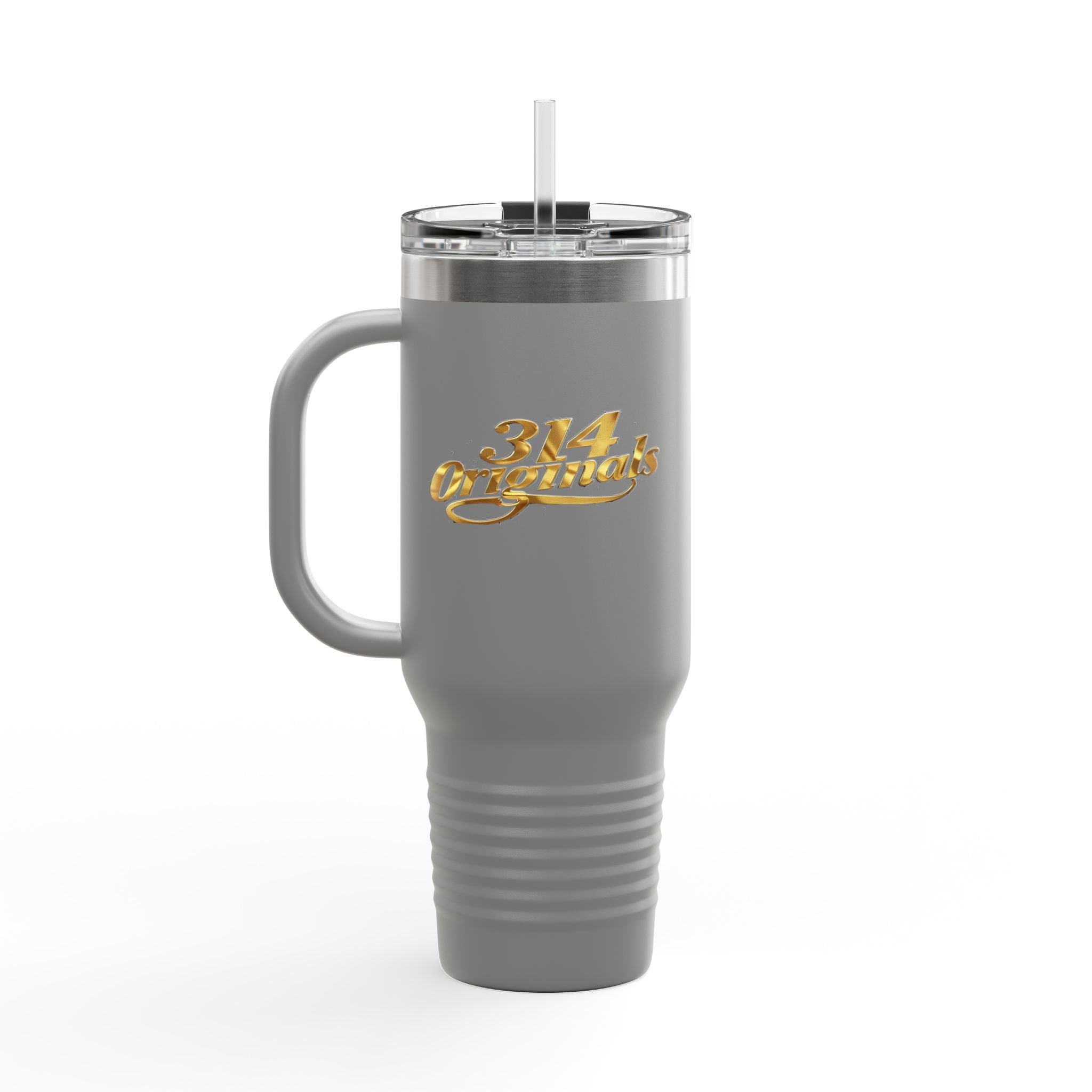 314 Originals Gold Script-40oz Insulated Travel Mug - 314 Originals