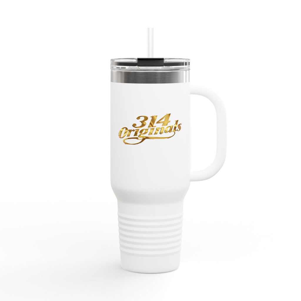 314 Originals Gold Script-40oz Insulated Travel Mug - 314 Originals
