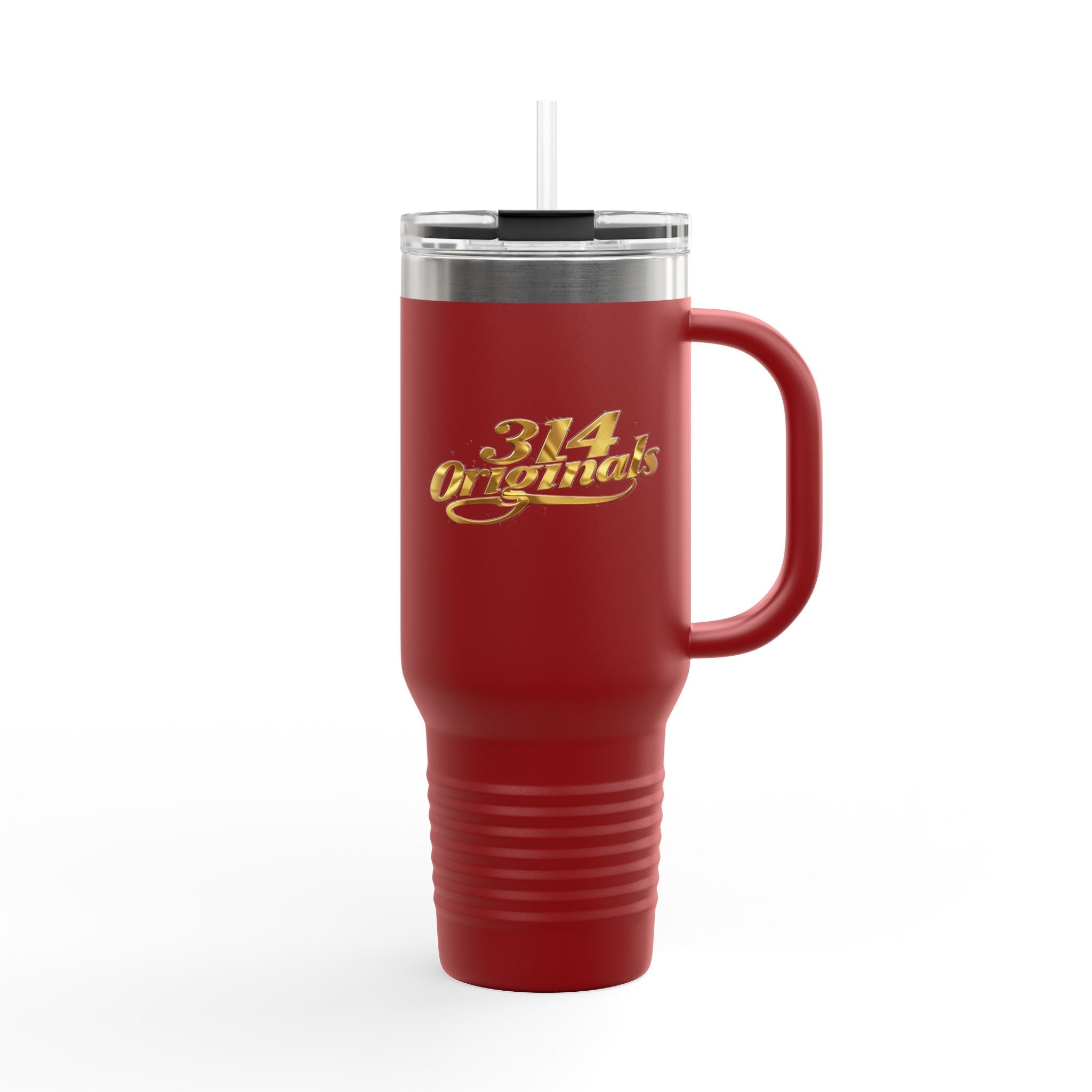 314 Originals Gold Script-40oz Insulated Travel Mug - 314 Originals