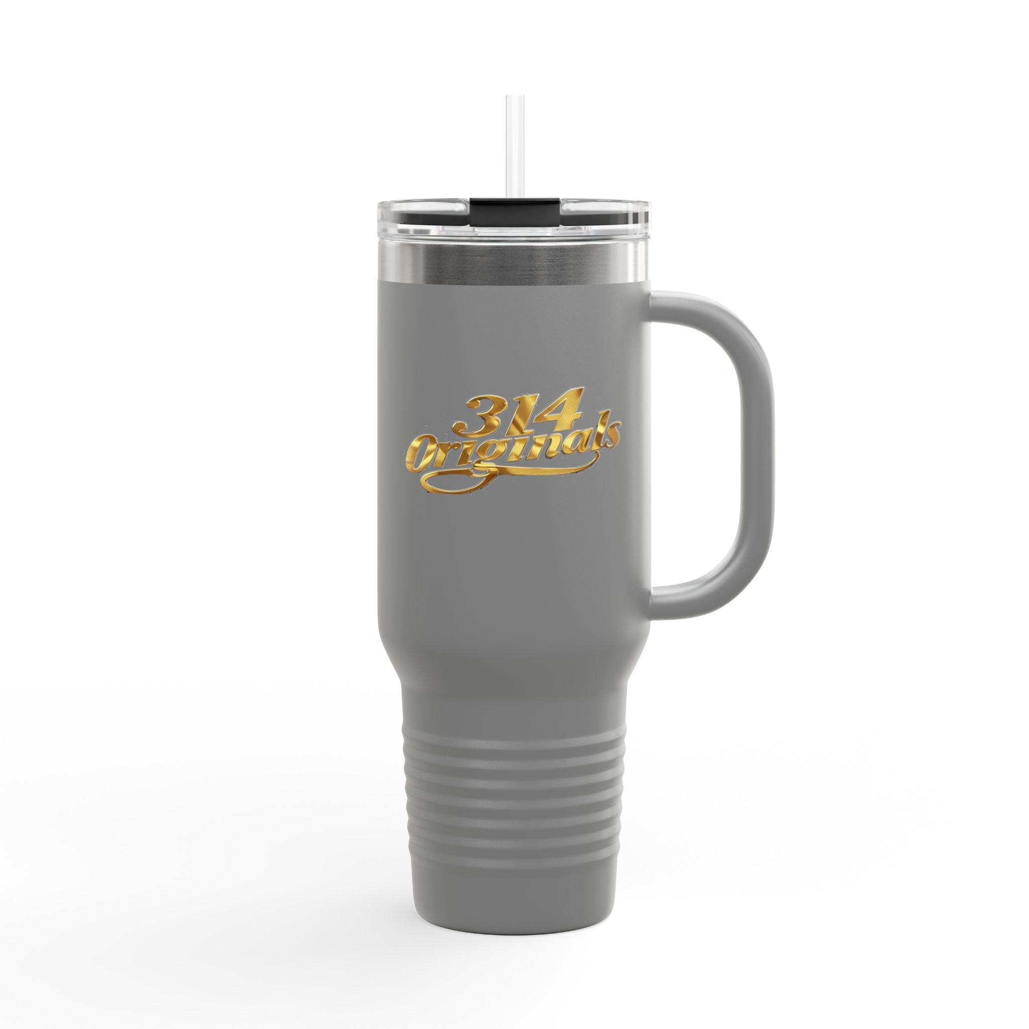 314 Originals Gold Script-40oz Insulated Travel Mug - 314 Originals
