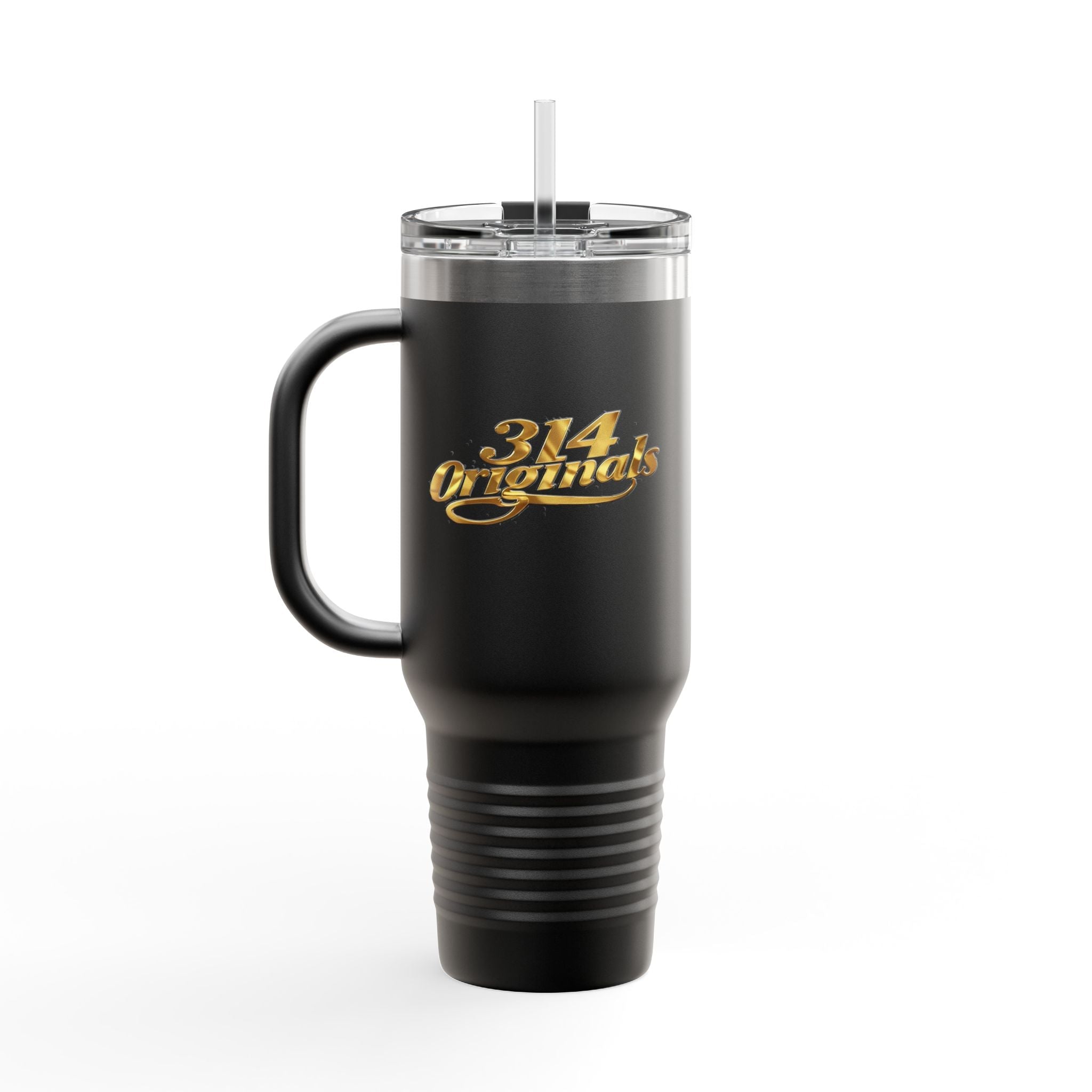 314 Originals Gold Script-40oz Insulated Travel Mug - 314 Originals