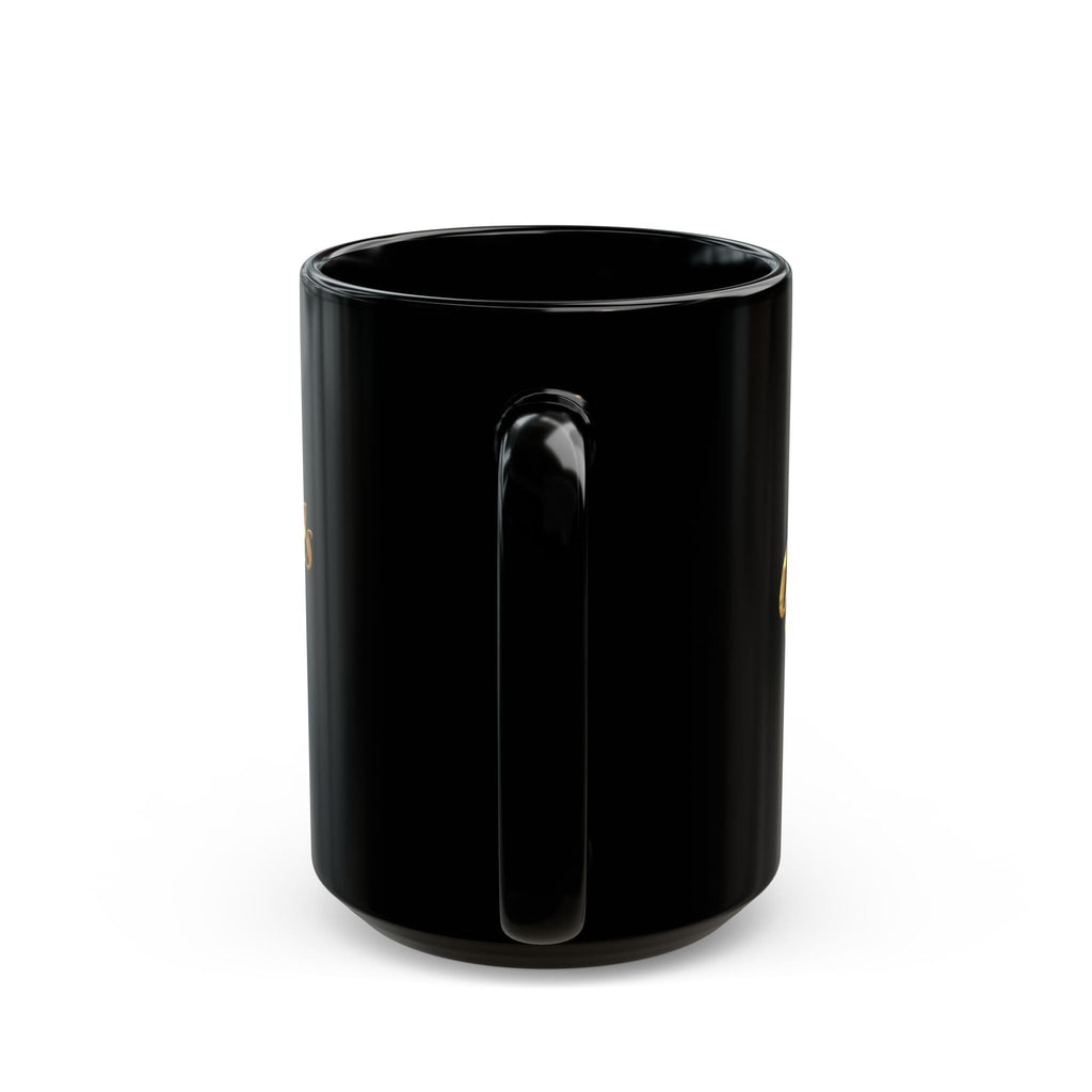 314 Originals Gold Script Black Mug — 11oz & 15oz Ceramic Coffee Cup - 314 Originals
