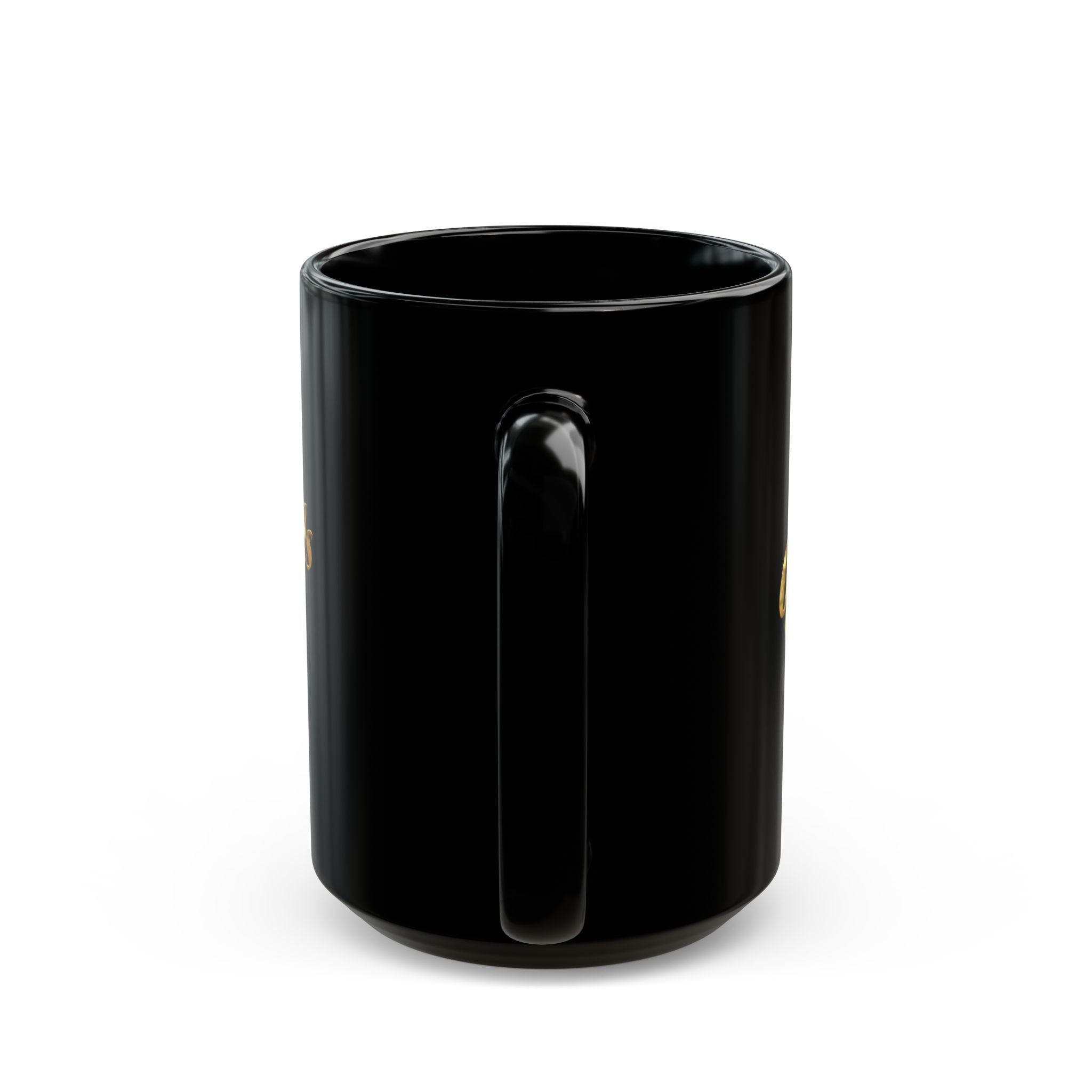 314 Originals Gold Script Black Mug — 11oz & 15oz Ceramic Coffee Cup - 314 Originals