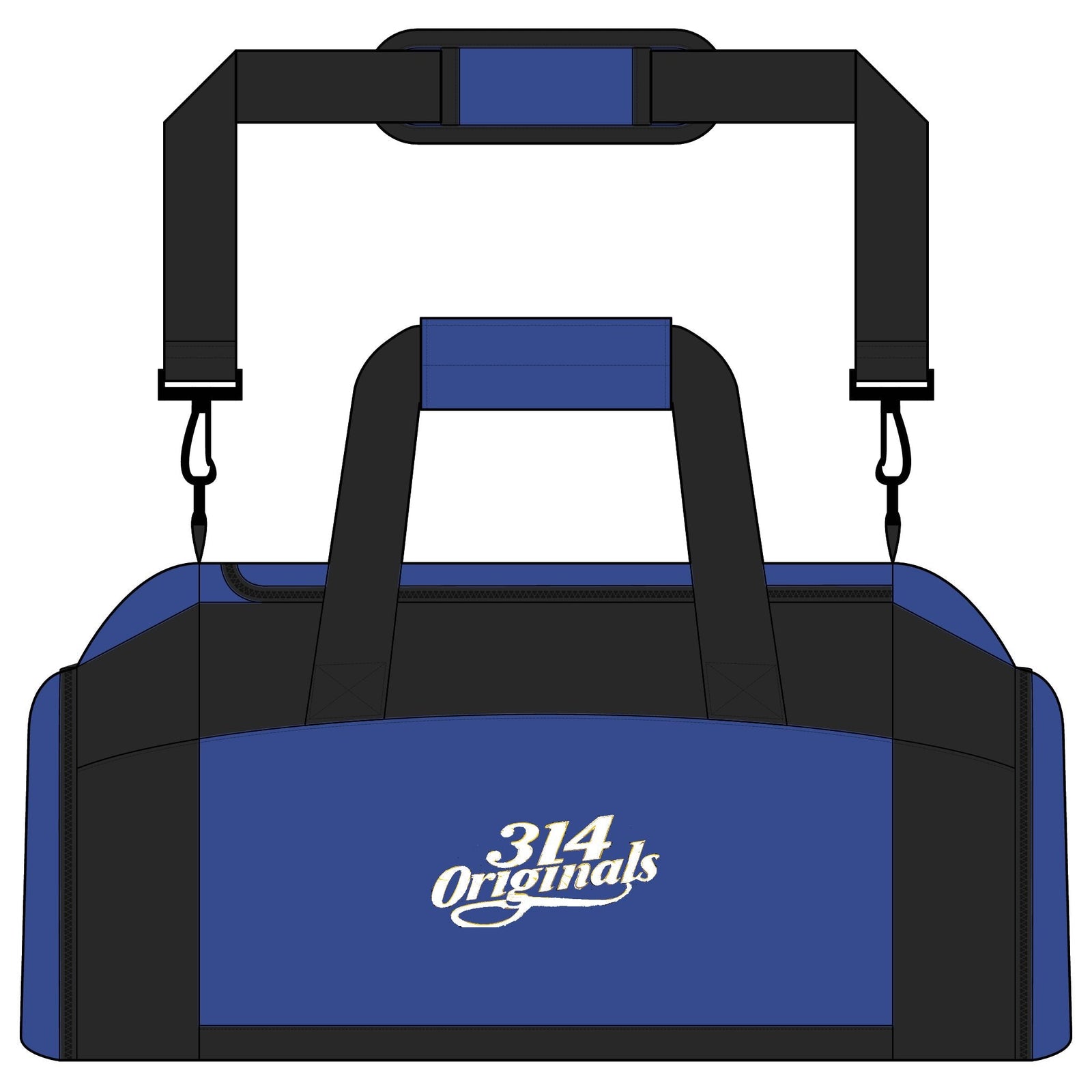 314 Originals Gym Bag — Durable Sports Duffel for Travel & Workouts - 314 Originals