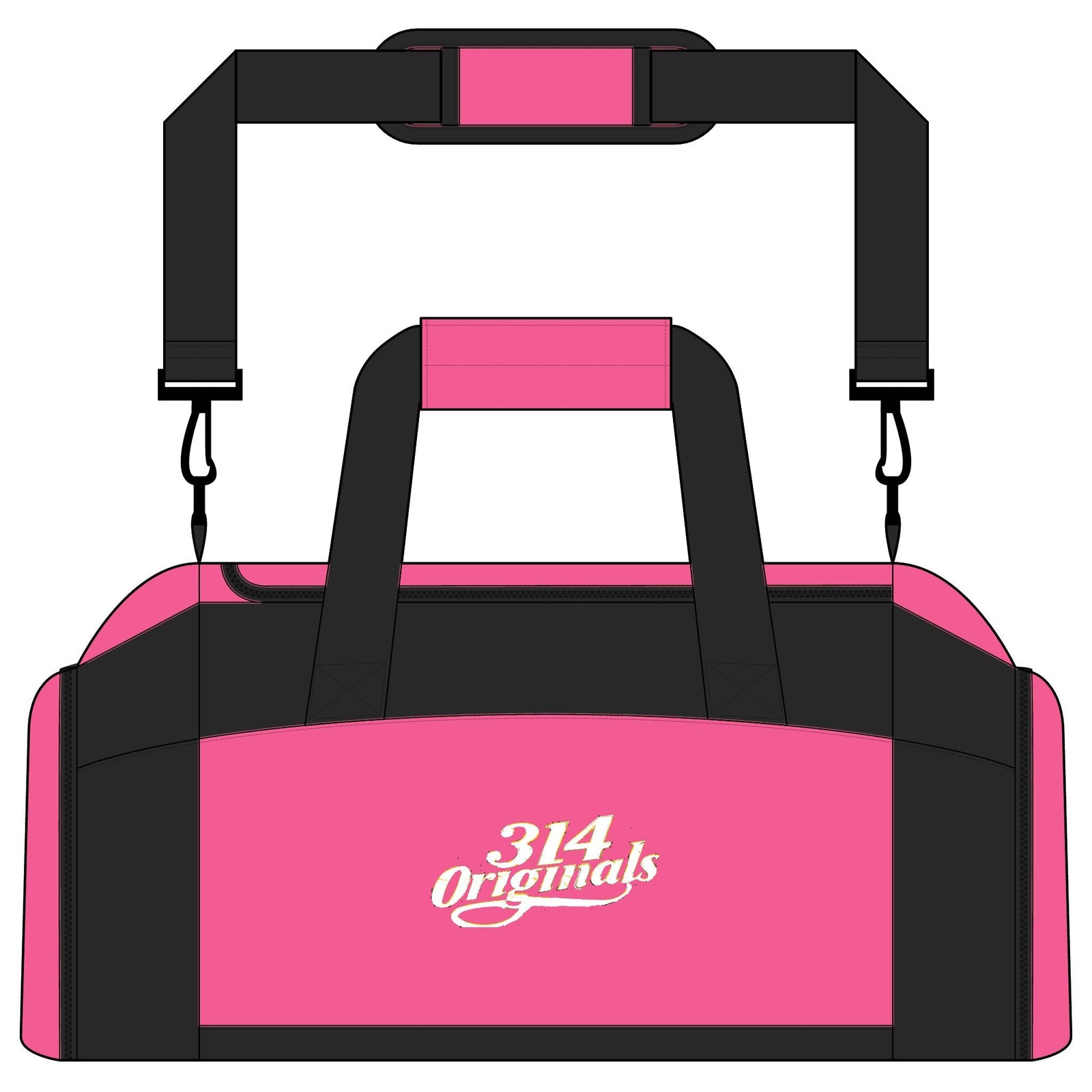 314 Originals Gym Bag — Durable Sports Duffel for Travel & Workouts - 314 Originals