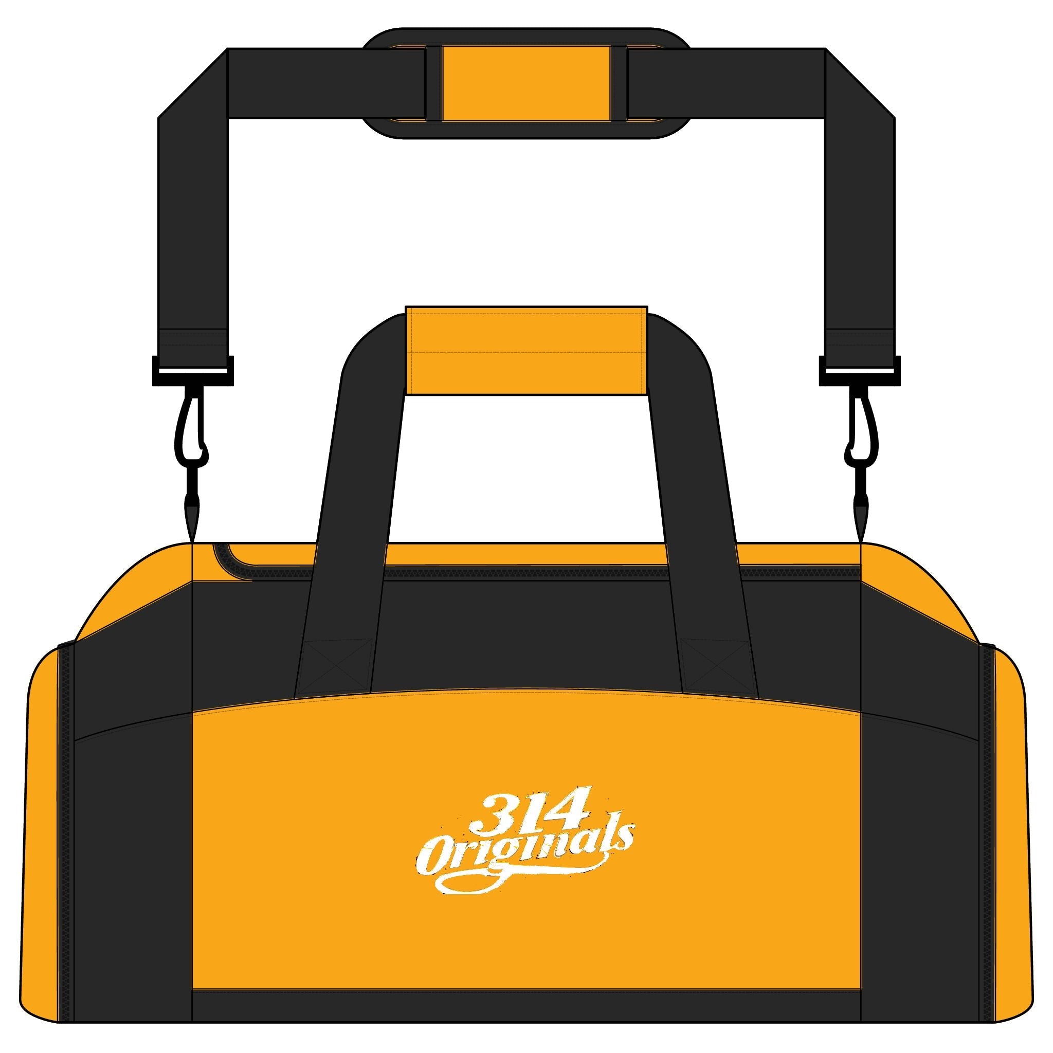314 Originals Gym Bag — Durable Sports Duffel for Travel & Workouts - 314 Originals