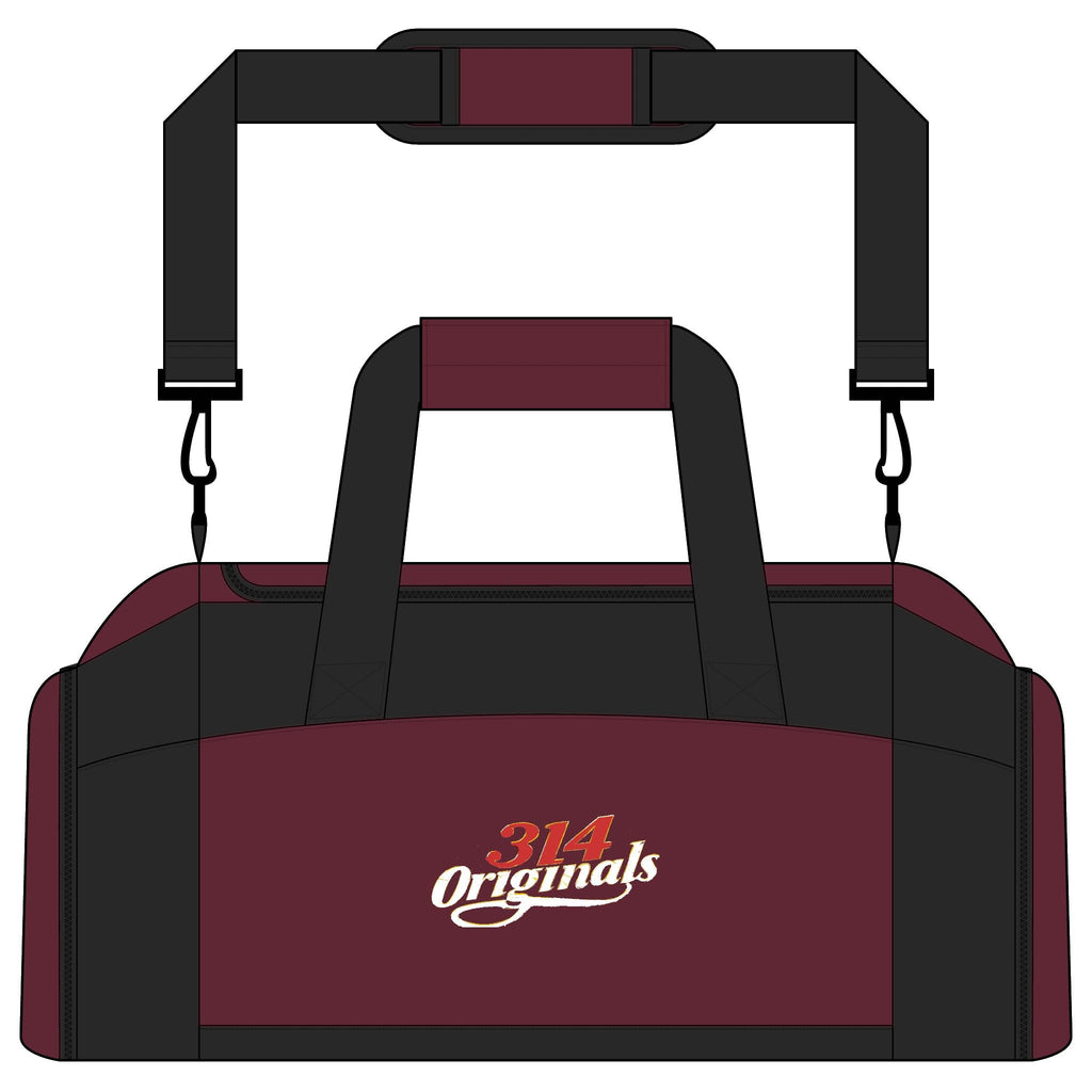 314 Originals Gym Bag — Retro Script Duffle for Athletes & Travel - 314 Originals