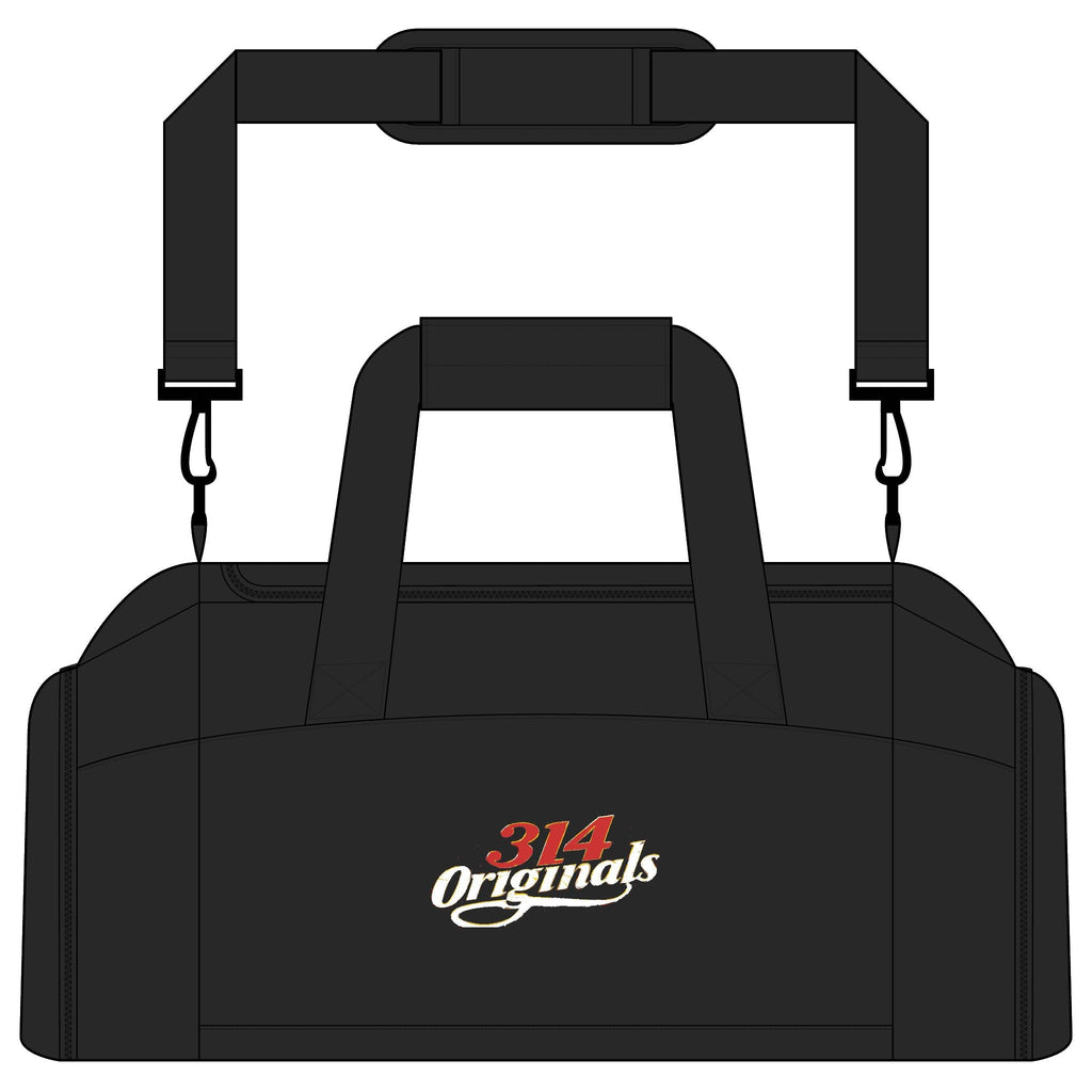 314 Originals Gym Bag — Retro Script Duffle for Athletes & Travel - 314 Originals
