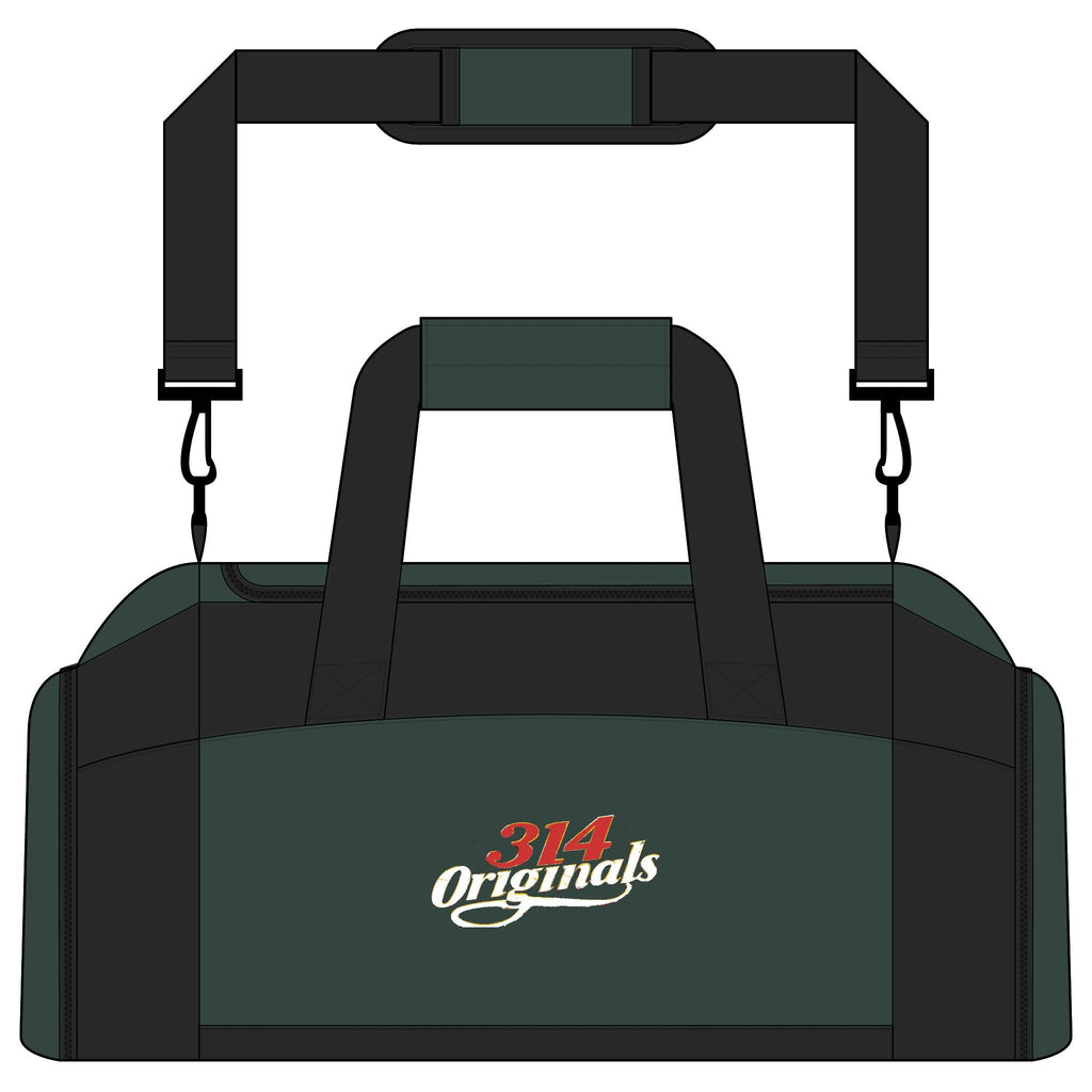 314 Originals Gym Bag — Retro Script Duffle for Athletes & Travel - 314 Originals