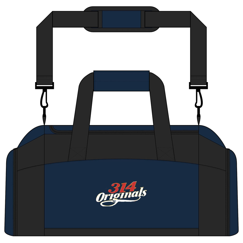 314 Originals Gym Bag — Retro Script Duffle for Athletes & Travel - 314 Originals