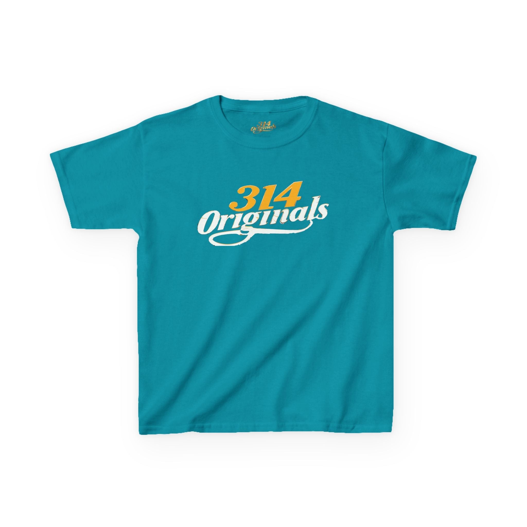 314 Originals Kids T-Shirt — Retro Script Youth Tee - 314 Originals