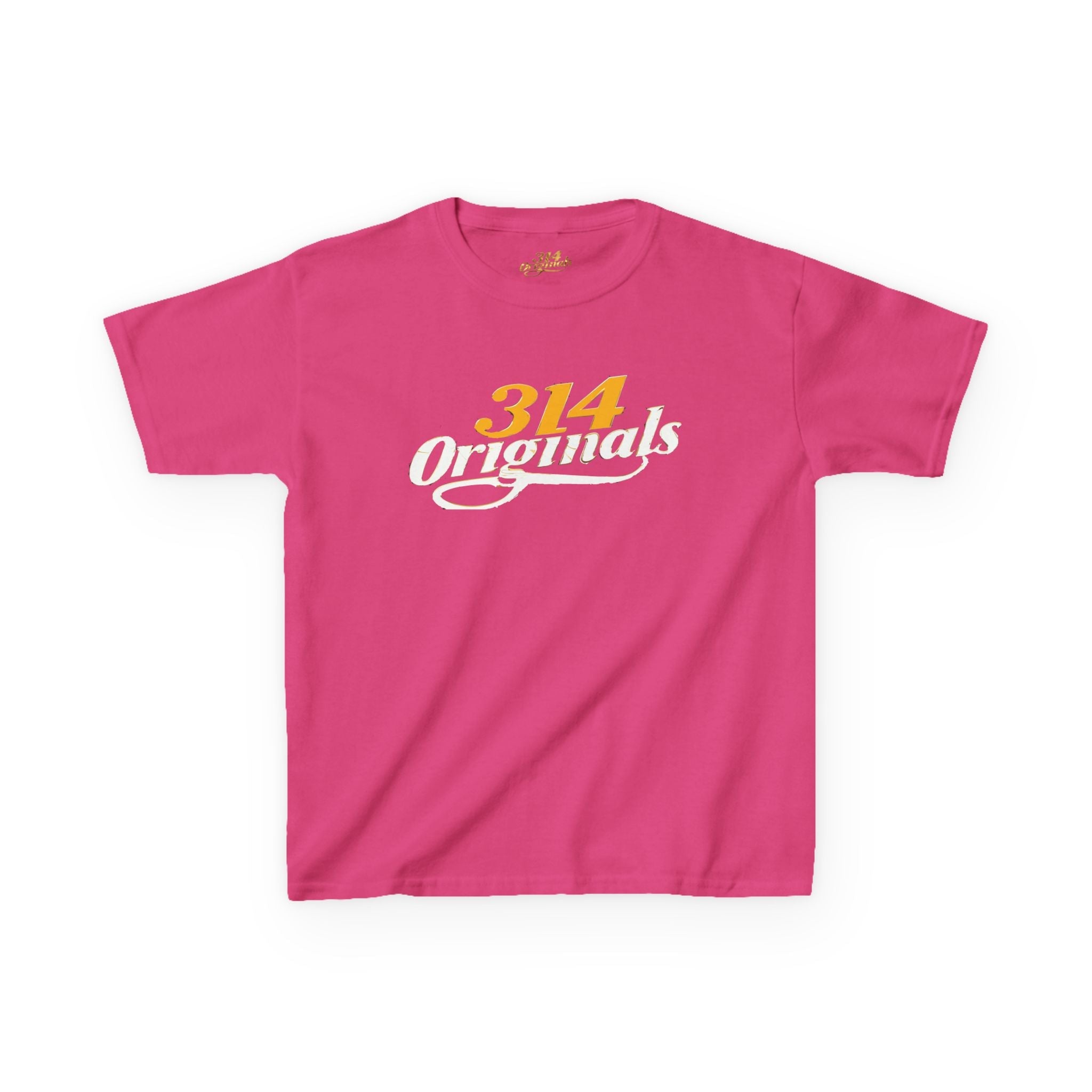 314 Originals Kids T-Shirt — Retro Script Youth Tee - 314 Originals