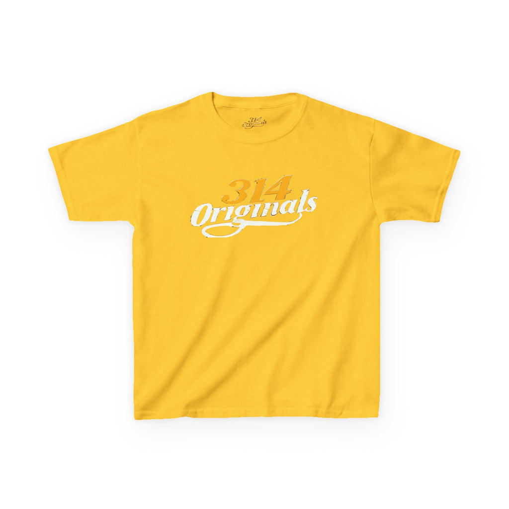 314 Originals Kids T-Shirt — Retro Script Youth Tee - 314 Originals