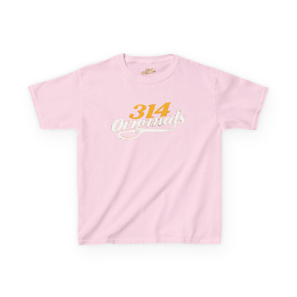 314 Originals Kids T-Shirt — Retro Script Youth Tee - 314 Originals