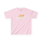 314 Originals Kids T-Shirt — Retro Script Youth Tee - 314 Originals