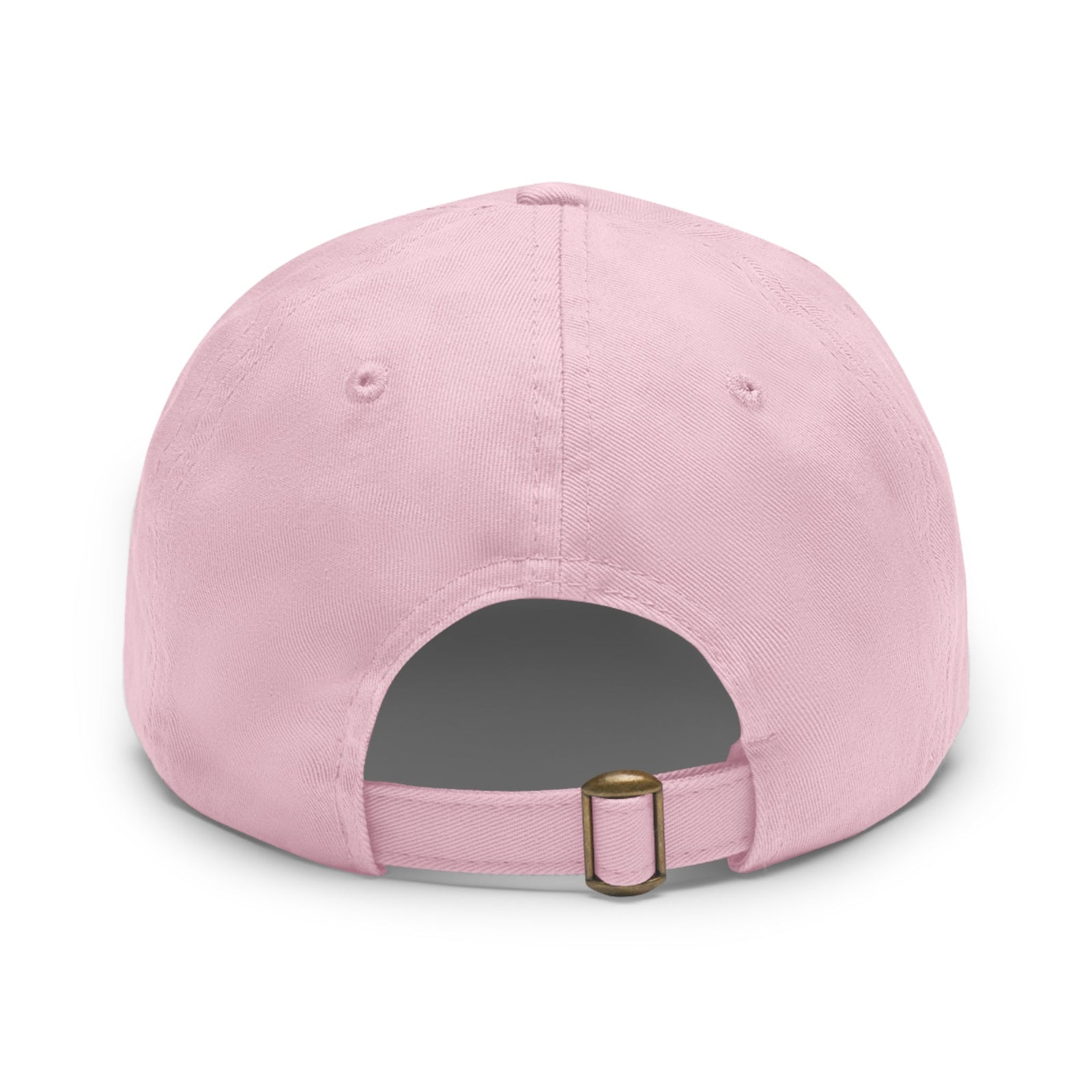 314 Originals Leather Patch Dad Hat — Retro Script Baseball Cap - 314 Originals