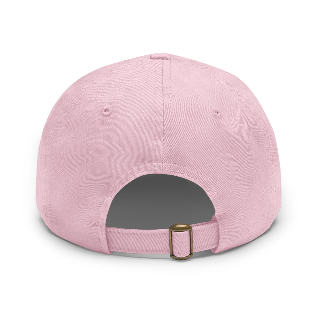 314 Originals Leather Patch Dad Hat — Retro Script Baseball Cap - 314 Originals