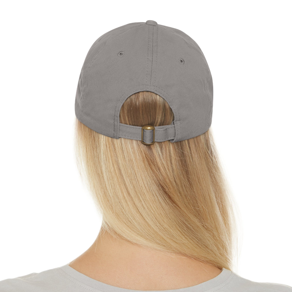 314 Originals Leather Patch Dad Hat — Retro Script Baseball Cap - 314 Originals