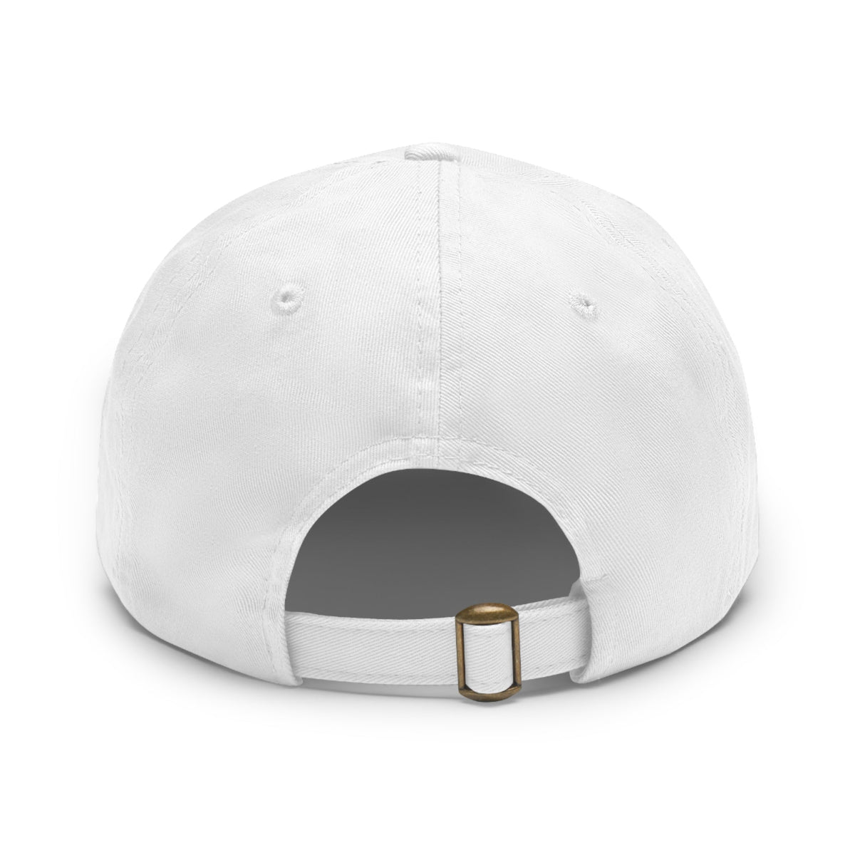 314 Originals Leather Patch Dad Hat — Retro Script Baseball Cap - 314 Originals
