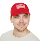 314 Originals Leather Patch Dad Hat — Vintage Baseball Cap - 314 Originals