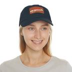 314 Originals Leather Patch Dad Hat — Vintage Baseball Cap - 314 Originals