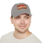 314 Originals Leather Patch Dad Hat — Vintage Baseball Cap - 314 Originals