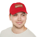 314 Originals Leather Patch Dad Hat — Vintage Baseball Cap - 314 Originals