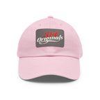314 Originals Leather Patch Dad Hat — Vintage Baseball Cap - 314 Originals