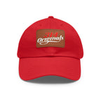 314 Originals Leather Patch Dad Hat — Vintage Baseball Cap - 314 Originals