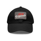 314 Originals Leather Patch Dad Hat — Vintage Baseball Cap - 314 Originals