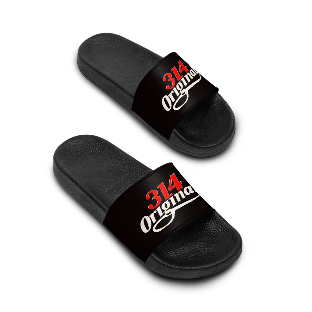 "314 Originals" Logo Pool Slides for Women - 314 Originals