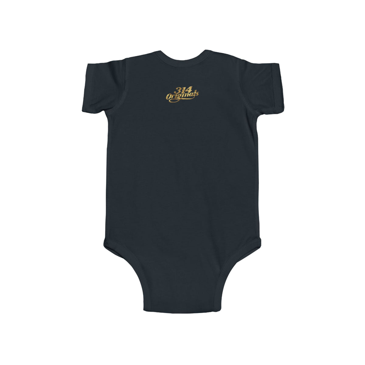 314 Originals Retro Logo Baby Onesie - 314 Originals