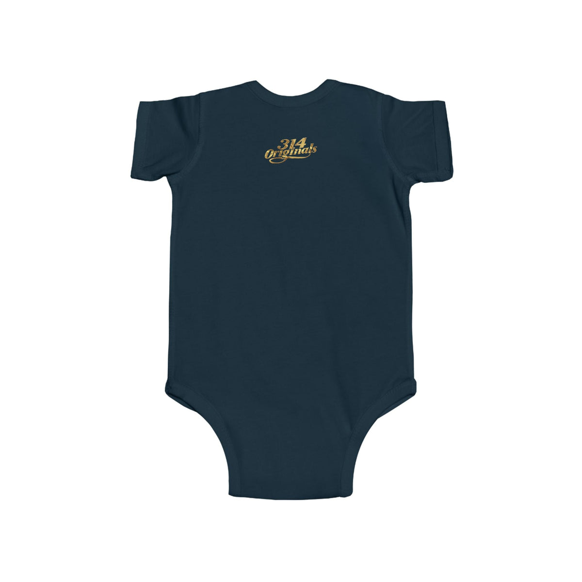 314 Originals Retro Logo Baby Onesie - 314 Originals