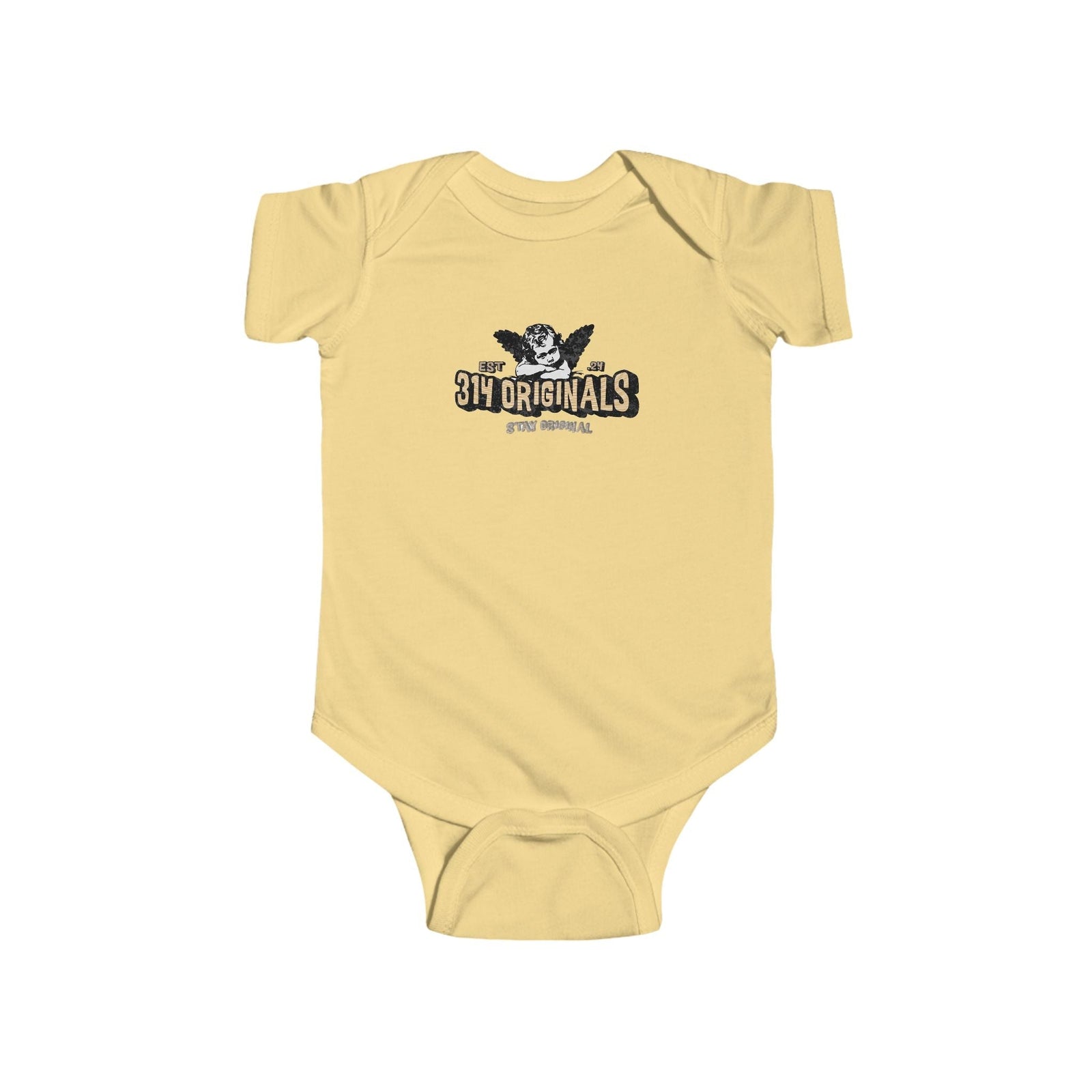 314 Originals Retro Logo Baby Onesie - 314 Originals