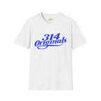 314 Originals T-Shirt — Retro Script City Pride Tee - 314 Originals