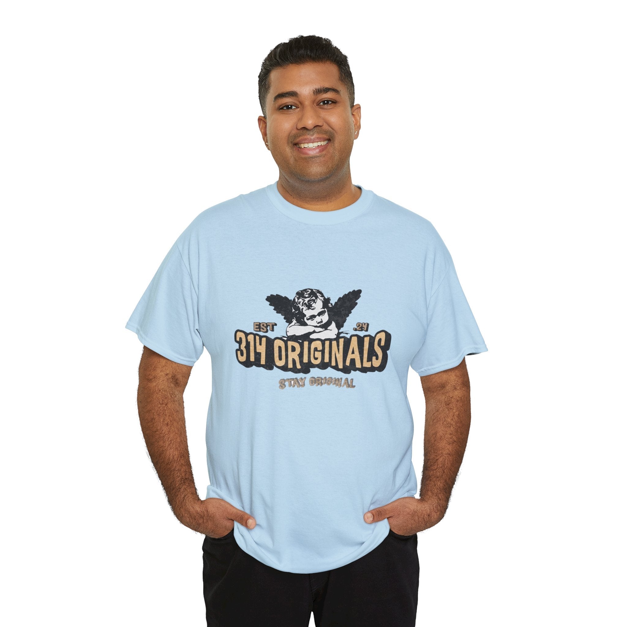 314 Originals Vintage Cherub - Men's Graphic Tee - 314 Originals