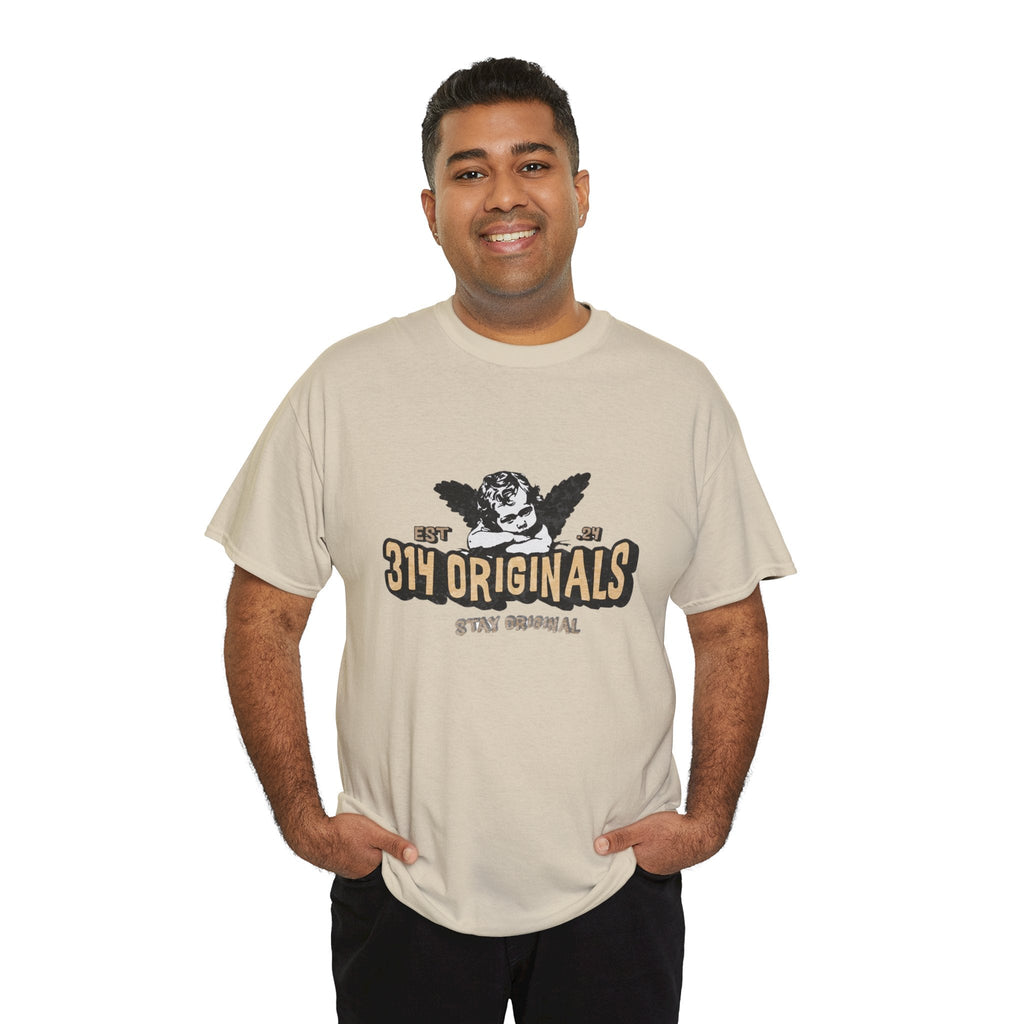314 Originals Vintage Cherub - Men's Graphic Tee - 314 Originals