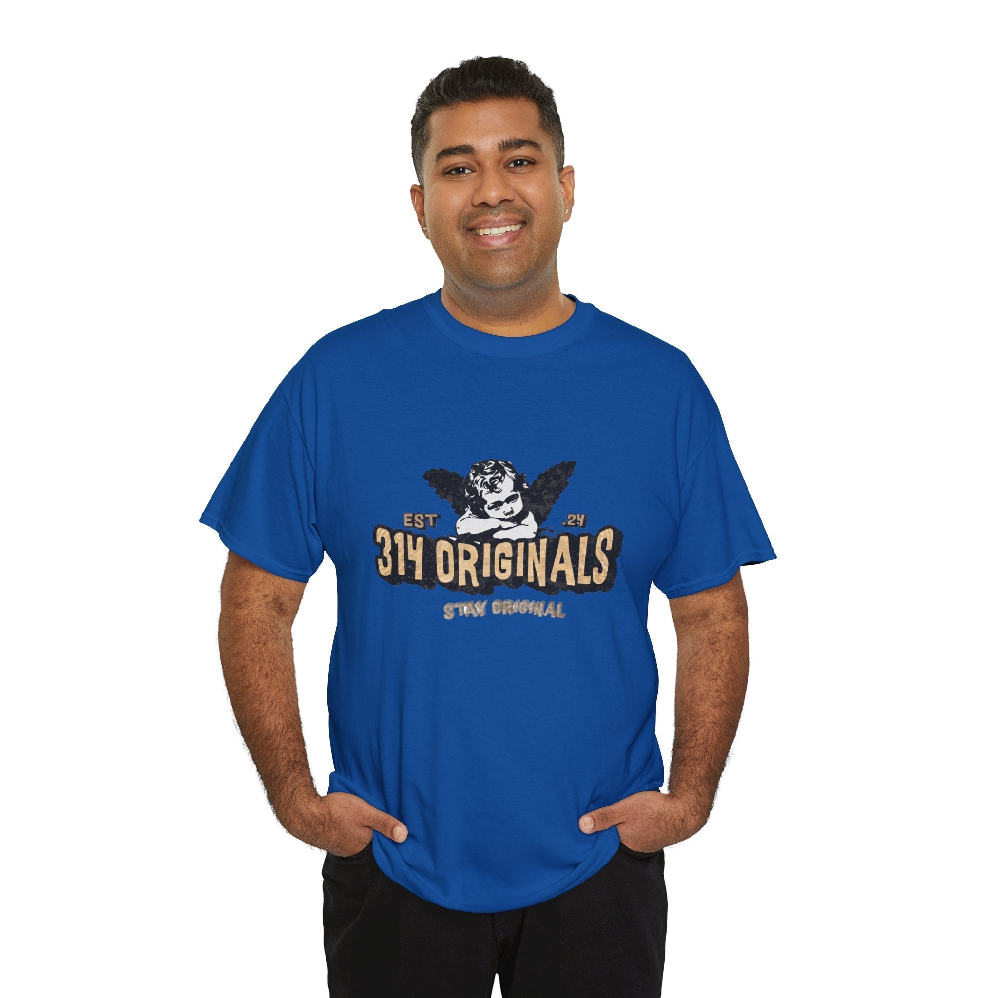 314 Originals Vintage Cherub - Men's Graphic Tee - 314 Originals