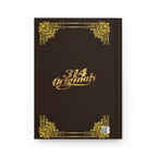 '314 Originals' Vintage Gold Embossed Hardcover Journal - 314 Originals