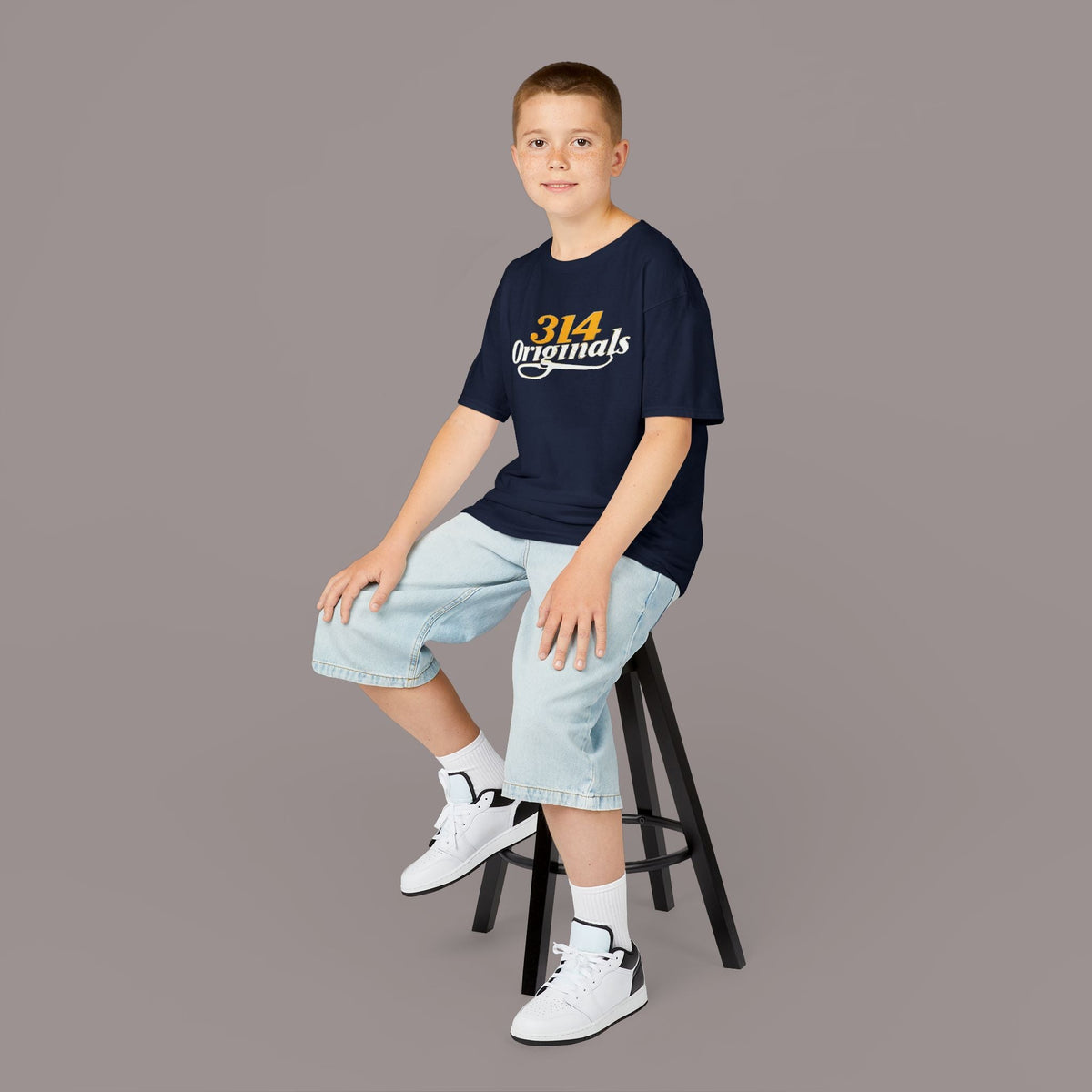 "314 Originals" Vintage Script Graphic - 314 Originals