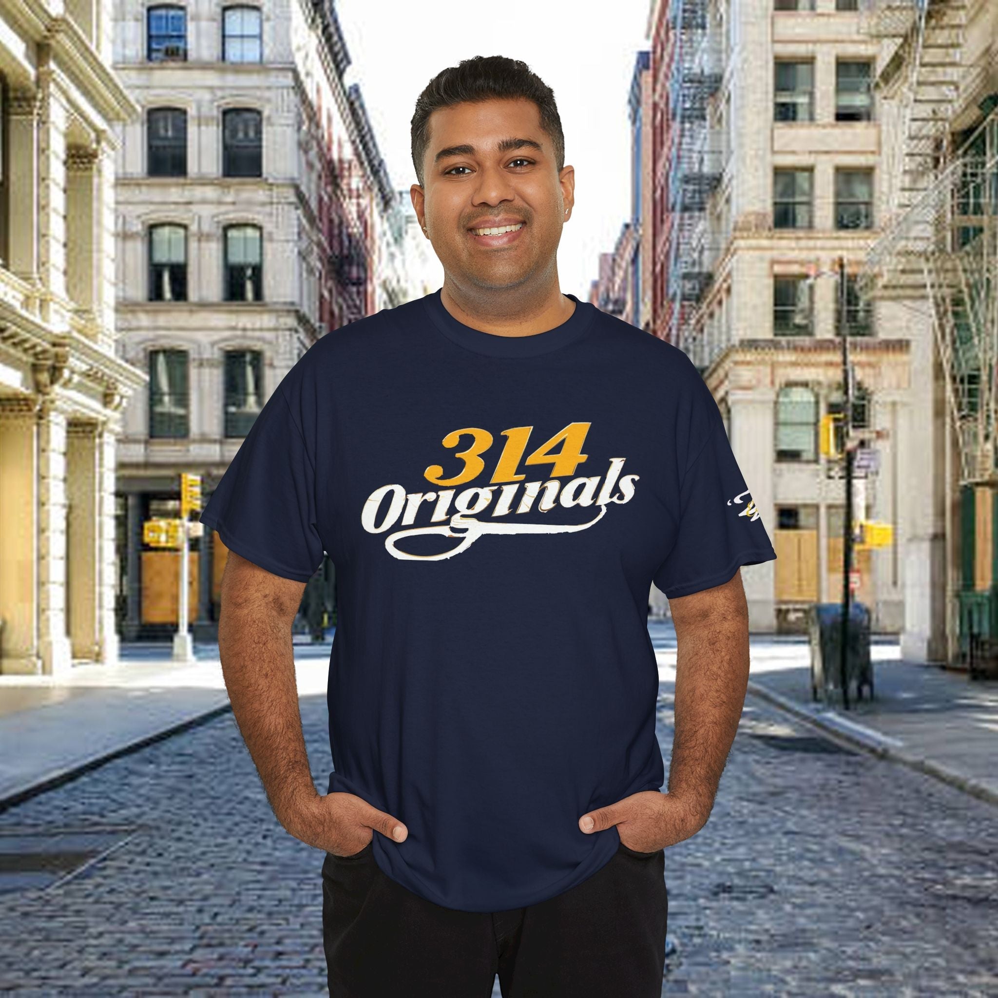 314 Originals Vintage Script T-Shirt - 314 Originals