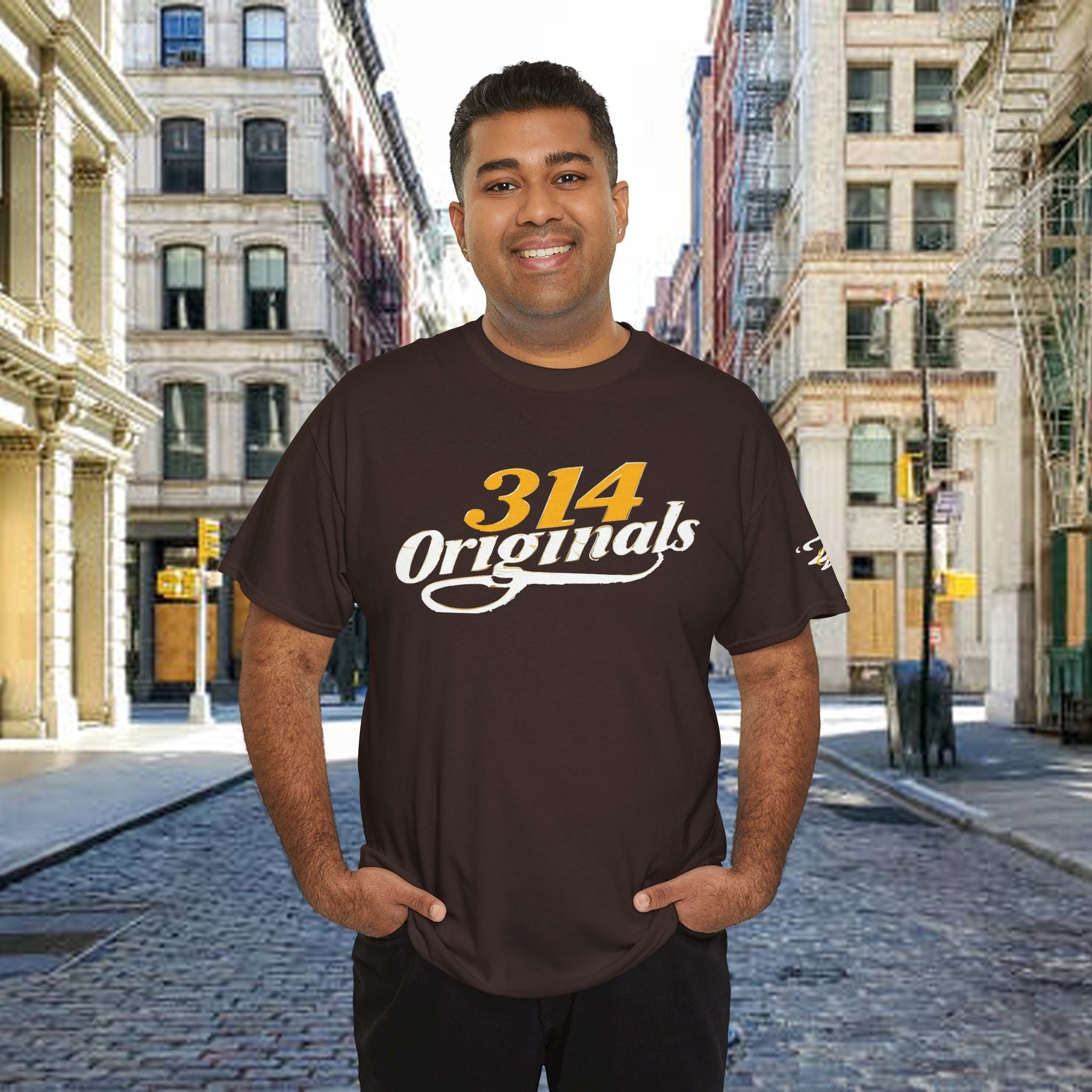 314 Originals Vintage Script T-Shirt - 314 Originals