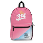 '314' Pink Motivational Backpack (Focus, Grind, Succeed) - 314 Originals