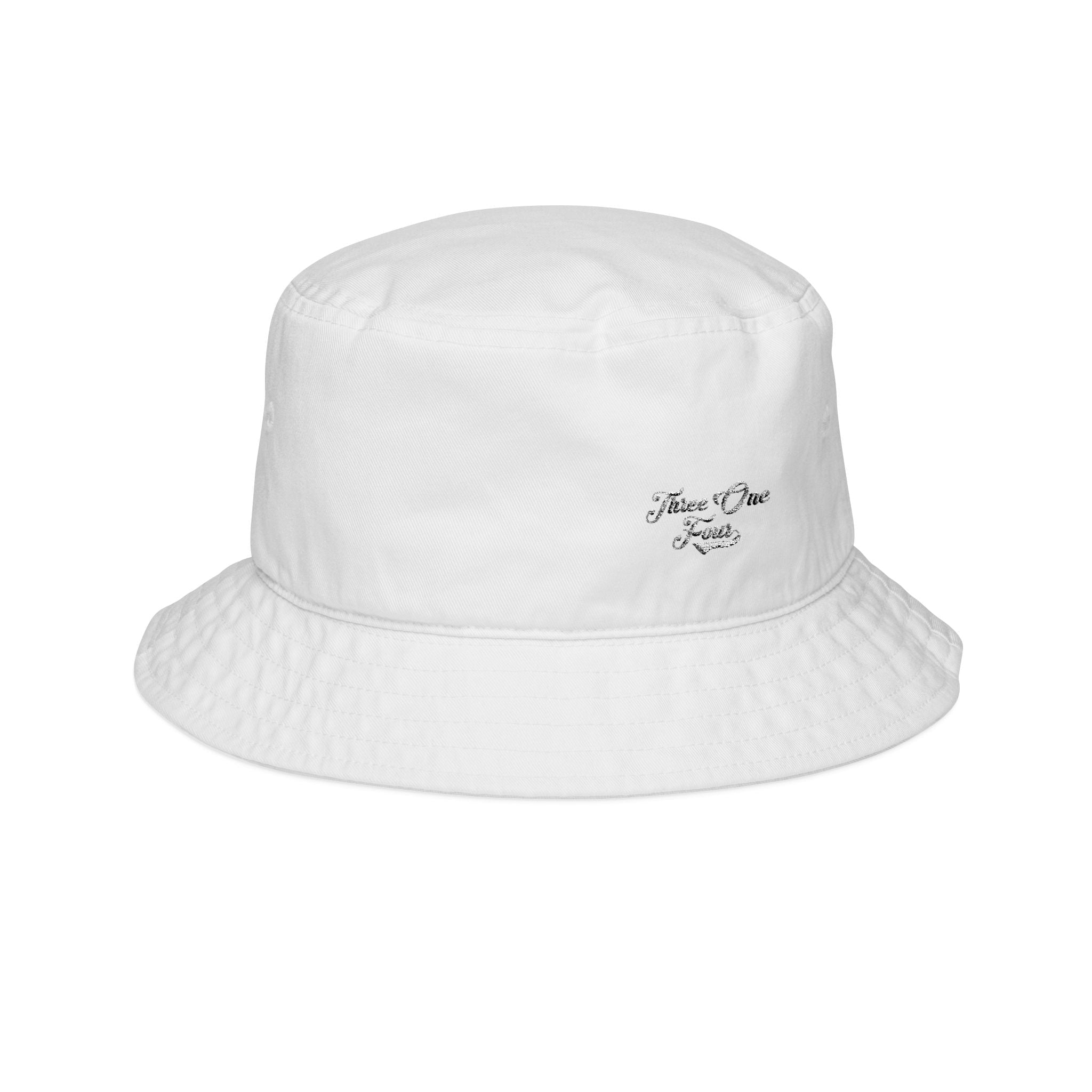 314 Script Embroidered Bucket Hat — Casual Cotton Summer Sun Hat - 314 Originals