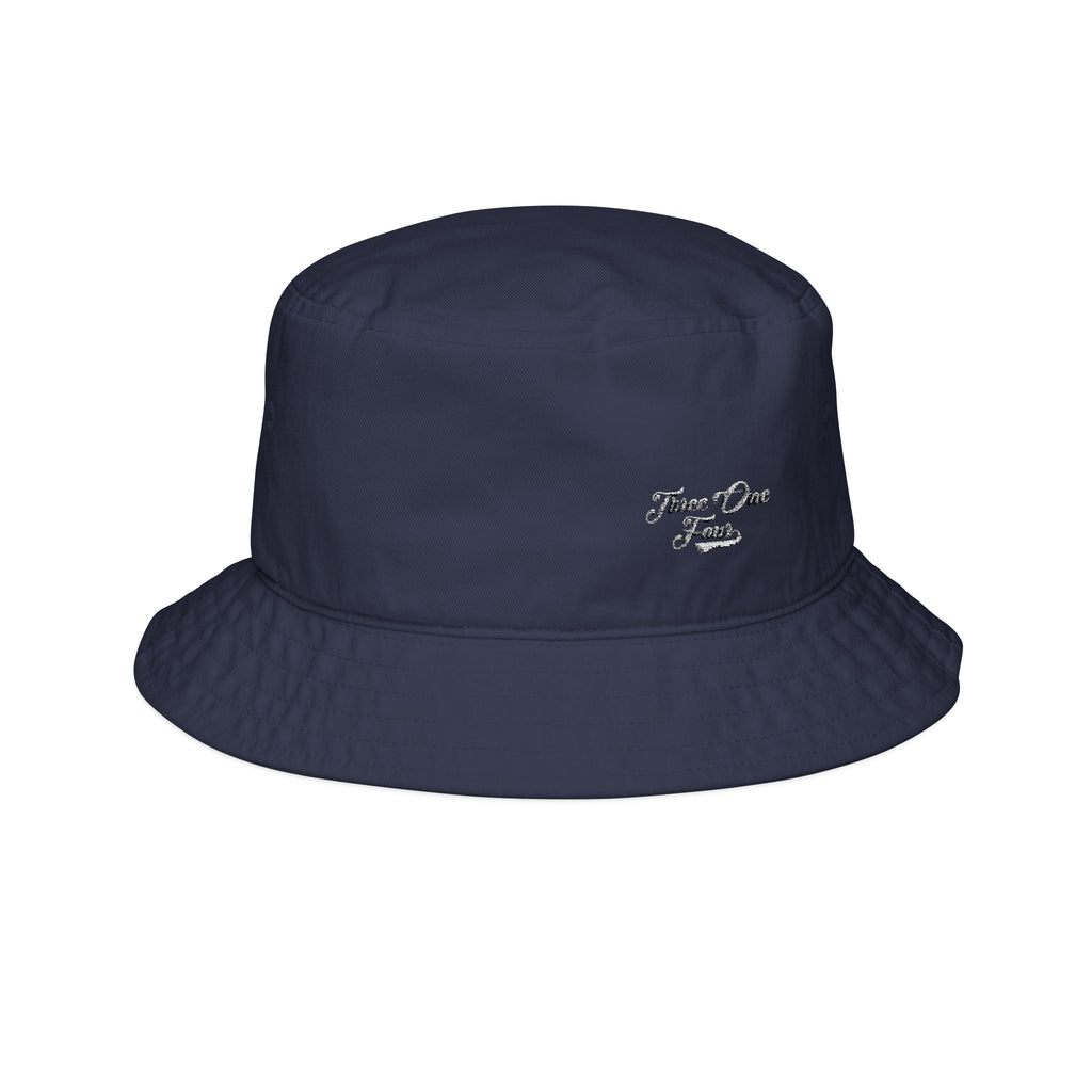 314 Script Embroidered Bucket Hat — Casual Cotton Summer Sun Hat - 314 Originals