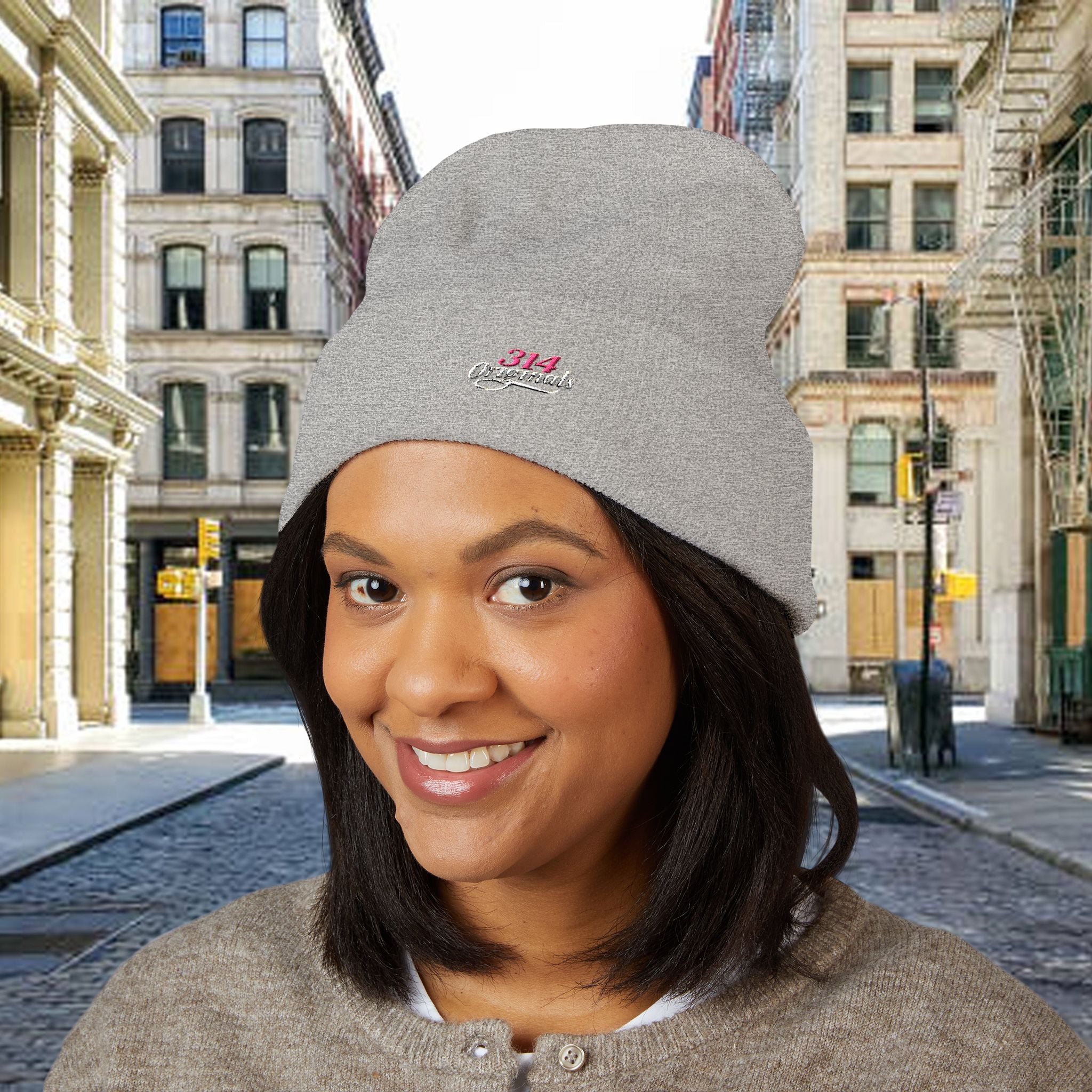 Embroidered '314 Originals' Classic Cuffed Beanie - 314 Originals