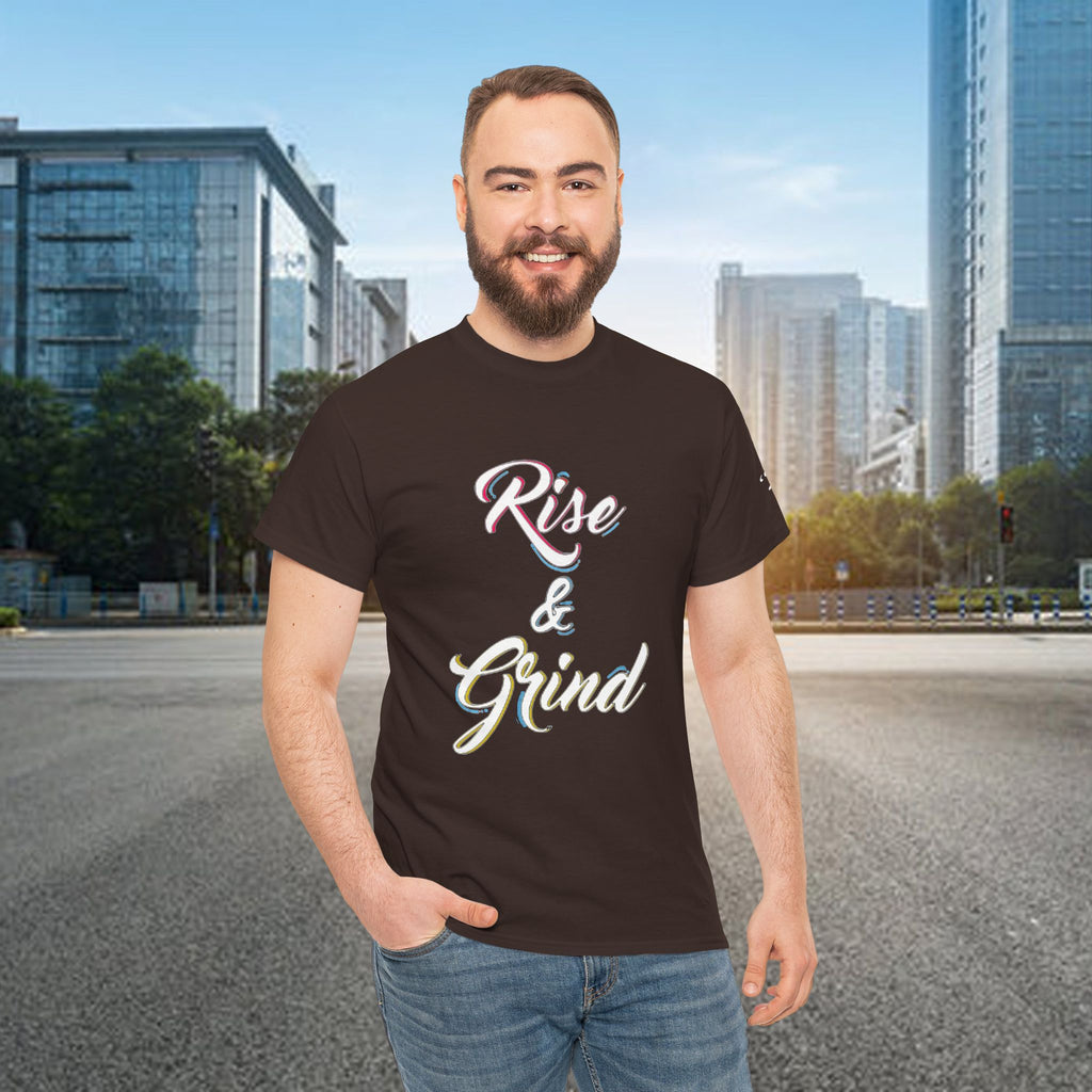 Rise & Grind T-Shirt — Motivational Graphic Tee for Hustle Mindset - 314 Originals
