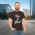 Rise & Grind T-Shirt — Motivational Graphic Tee for Hustle Mindset - 314 Originals
