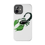 Scorpio Zodiac Tough Phone Case — Green Scorpion "Typical" Design Printify Phone Case  314 Originals