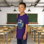 "Nerds Rule the World" Graphic Youth Girls Tee Shirt